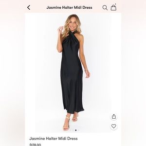 Show Me Your Mumu Jasmine Halter Midi Dress